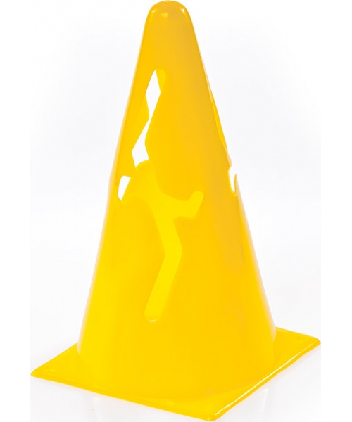 Markers & Barriers Smj: Kūgis SMJ, 23cm, geltonas