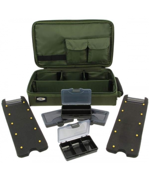 Tackle bags & boxes NGT: Krepšio ir dėžučių komplektas NGT Complete Carp Rig 34x21x8cm
