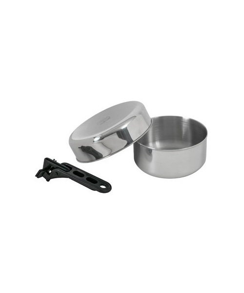 Dishes BasicNature: Indų rinkinys BasicNature Stainless Steel Biwak Junior