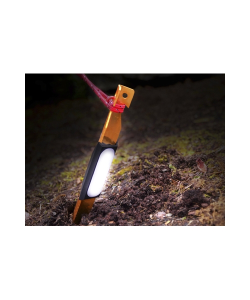 Aksesuarai palapinėms UCO: Palapinės kuoliukai su LED švieselėmis UCO, 23cm, 4vnt.