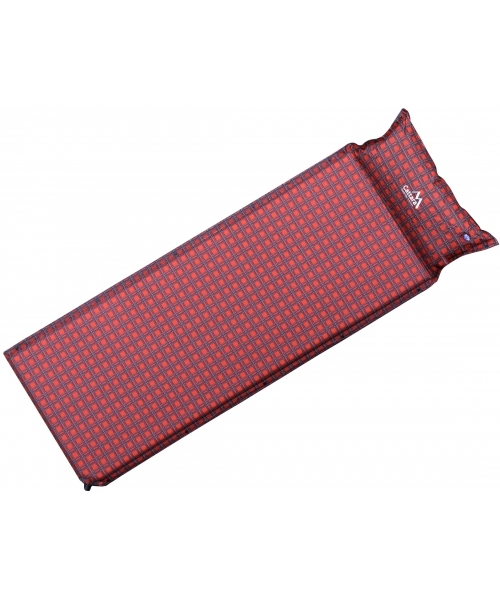 Pripučiami stovyklavimo kilimėliai Cattara: Savaime prisipučiantis kilimėlis su pagalvėle Cattara Kilt 190 x 60 x 3,8 cm