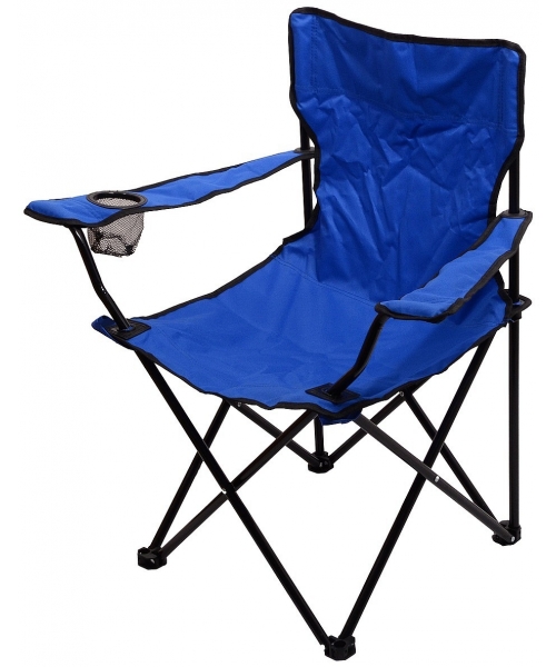 Turistinės kėdės Cattara: Sulankstoma stovyklavimo kėdė Cattara Bari – mėlyna