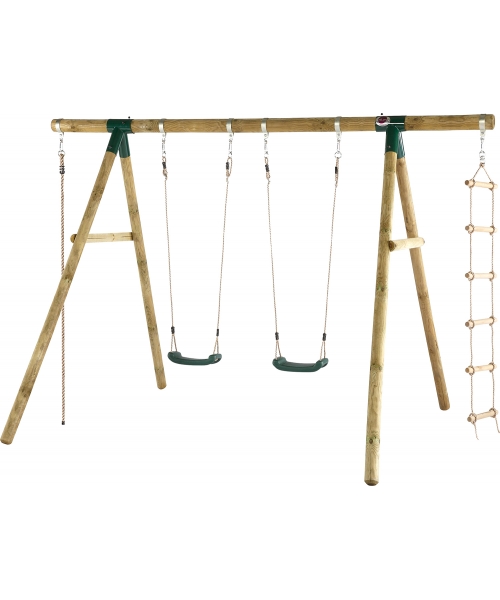 Outdoor Toys PLUM: Wooden Swing Set Plum Gibbon