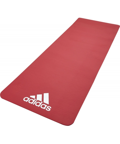 Training Mats Adidas fitness: Treniruočių kilimėlis Adidas Fitness 7 mm, raudonas