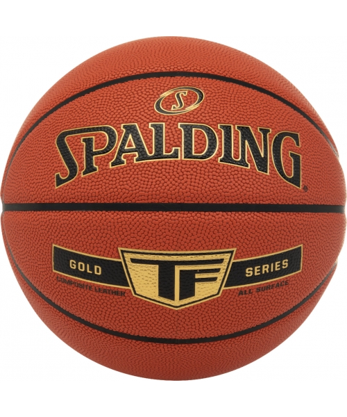 Krepšinio kamuoliai Spalding: Krepšinio kamuolys Spalding TF Gold, dydis 7