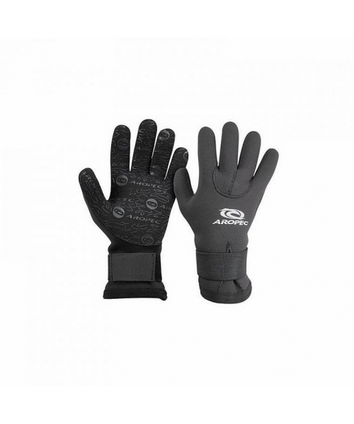 Pirštinės plaukimui šaltame vandenyje Aropec: Neoprene Gloves Aropec CLASSIC 3 mm