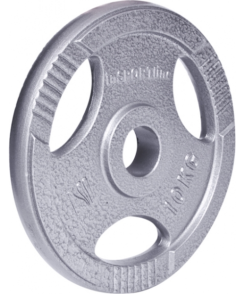 Steel Hamerton Plates inSPORTline: Plieninis svoris olimpiniam grifui 50mm inSPORTline Hamerton 10kg