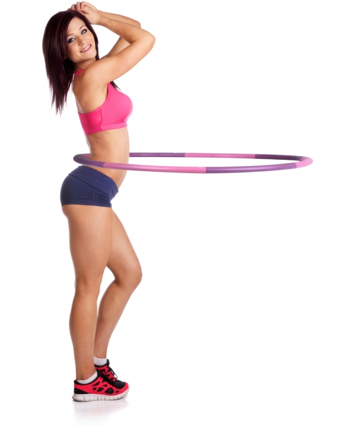 Weight Hoops inSPORTline: Masažinis pasunkintas lankas lieknėjimui inSPORTline Hoop 100cm 1200g