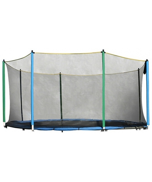 Trampoline Safety Nets inSPORTline: Atsarginis apsauginis tinklas batutui 244 cm + 6 vamzdžiai inSPORTline