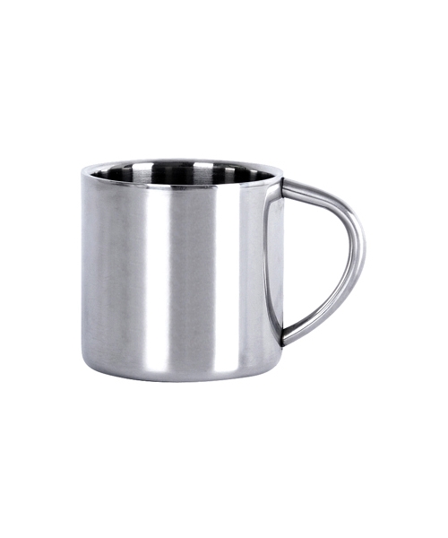 Gertuvės ir puodeliai BasicNature: Puodelis BasicNature Stainless Steel Thermo Deluxe Espresso, 1L