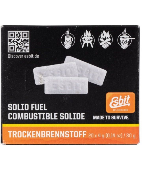 Cookers and Accessories MIL-TEC: GERMAN ESBIT® FUEL TABLETS