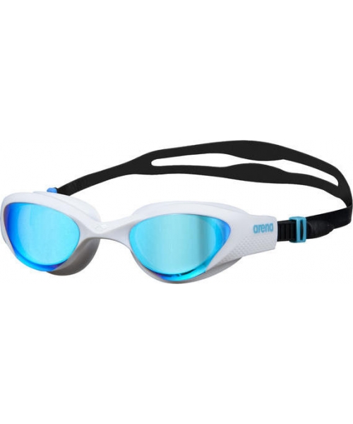 Nardymo akiniai ir kaukės Arena: Veidrodiniai plaukimo akiniai Arena The One, mėlyni-balti