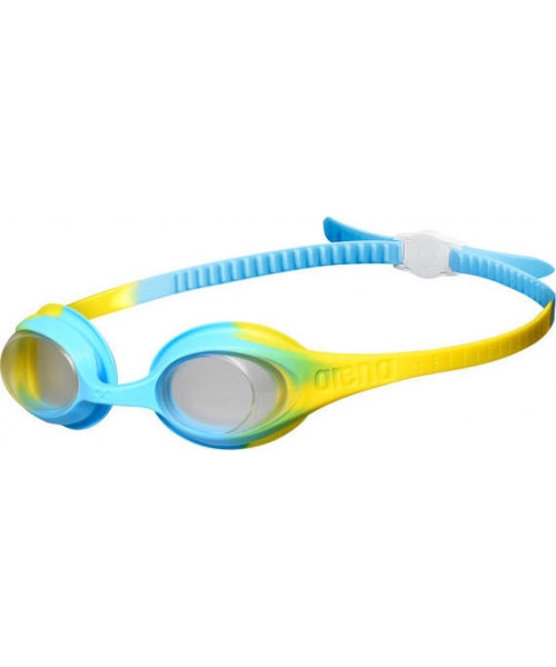 Nardymo akiniai ir kaukės Arena: Vaikiški plaukimo akiniai Arena Spider Kids, mėlyni-geltoni