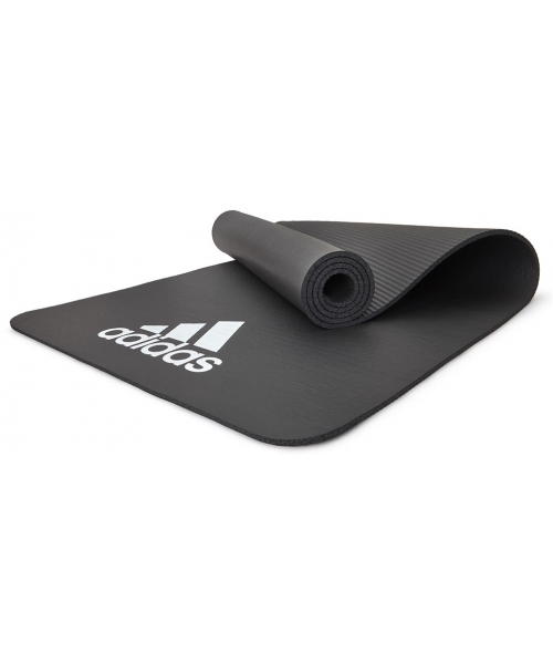 Treniruočių kilimėliai Adidas fitness: Treniruočių kilimėlis Adidas Fitness 7 mm, pilkas