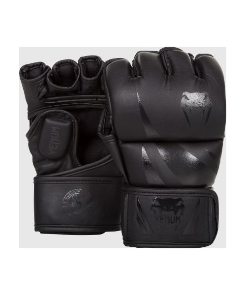 MMA Gloves Venum: MMA Gloves Venum Challenger - Matte/Black