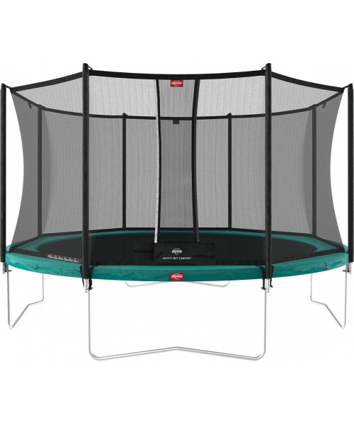 Trampoline Sets BERG: Trampoline Set BERG Favorit Regular 430 Green + Safety Net Comfort