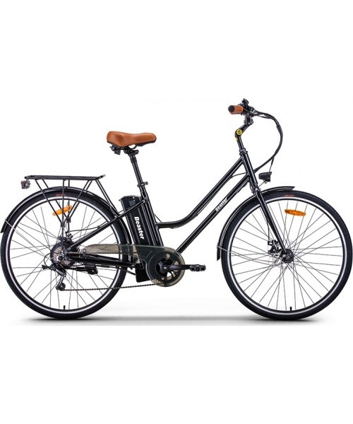 Elektriniai dviračiai Beaster: Elektrinis dviratis Beaster BS111B, 250W, 36V, 10Ah, juodas