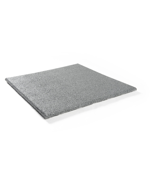 Sports Coatings Fitker: Rubber Tile Base Premium - Square, Grey