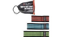Espanderiai ir tampyklės HMS: HB12 SET 3in1 HIP BAND SET HMS