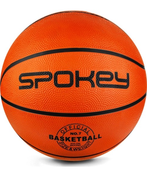 Krepšinio kamuoliai Spokey: Krepšinio kamuolys Spokey Cross, oranžinis, 7 dydis
