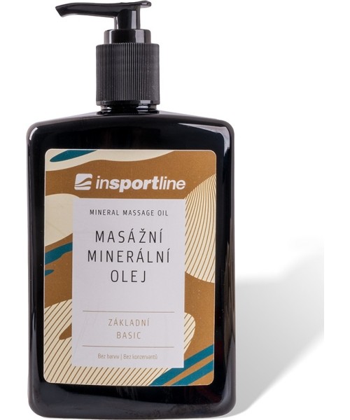 Massage Oils inSPORTline: Mineral Massage Oil inSPORTline Basic 500 ml