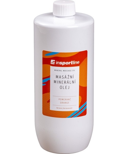 Massage Oils inSPORTline: Mineral Massage Oil inSPORTline Orange 1 L