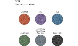 Sports Coatings Fitker: Multifunkcinė guminė danga Base Antishock – raudona