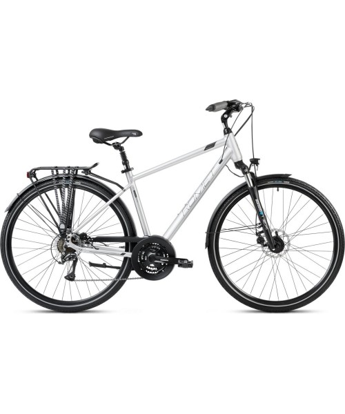 City Bikes Romet: Dviratis Romet Wagant 4 2024 silver-black