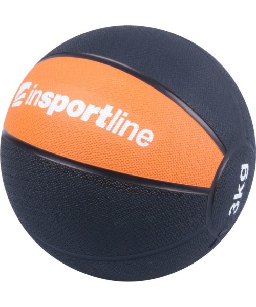 Pasunkinti medicininiai kamuoliai mėtymui inSPORTline: Medicininis kamuolys inSPORTline MB63 - 3kg