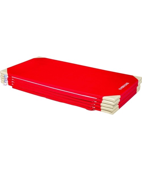 Čiužiniai sportui : SET OF 5 MATS FOR SCHOOL REF. 6102 - PVC COVER - WITH ATTACHMENT STRIPS AND REINFORCED CORNERS - 200 x 10...