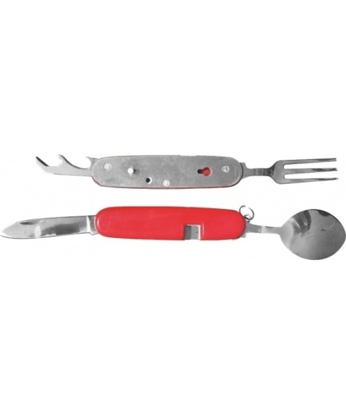 Cutlery : Sulankstomų stalo įrankių rinkinys BCBS, raudonas