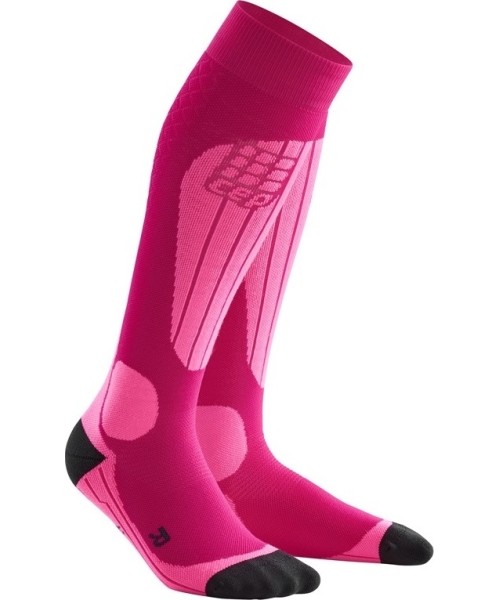 Kompresinės kojinės ir kojinės CEP: Moteriškos kompersinės slidinėjimo kojinės CEP Thermo