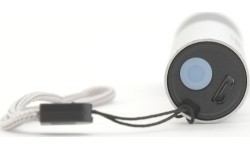 Žibintuvėliai Cattara: Įkraunamas LED žibintuvėlis Cattara ZOOM SIlver 120lm