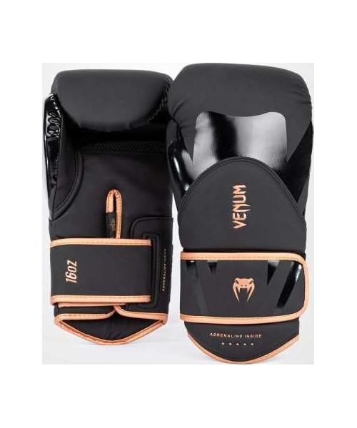 Boxing Gloves Venum: "Venum Challenger 4.0" bokso pirštinės - juodos/brožinės spalvos
