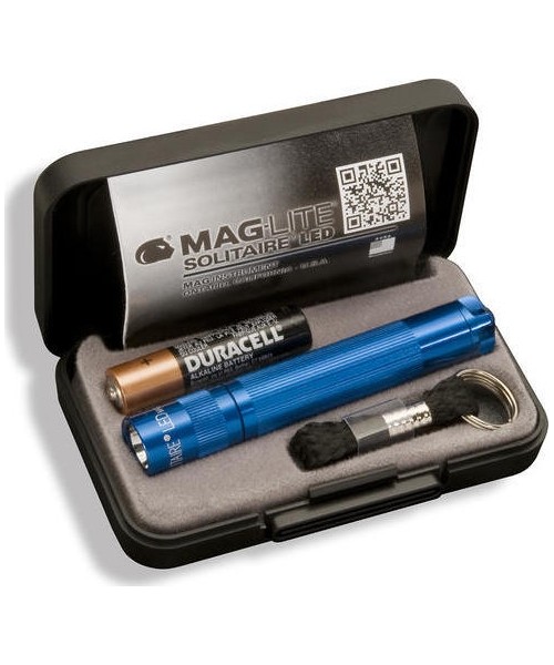 Žibintuvėliai Maglite: Žibintuvėlis Maglite Solitaire LED, mėlynas