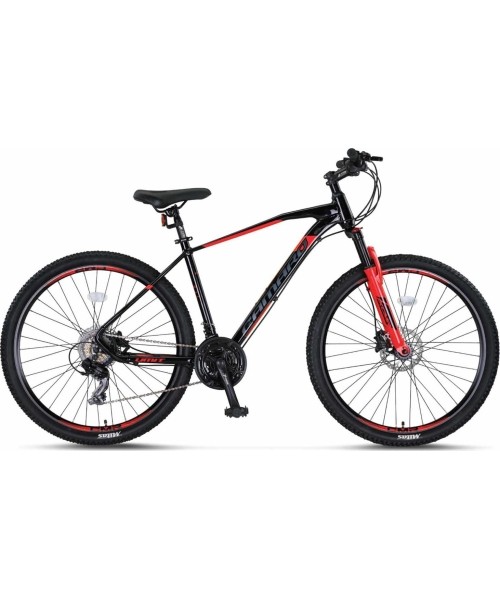 City Bikes : Dviratis Umit Camaro HYD 29", dydis 18"(46cm), raudonas/juodas