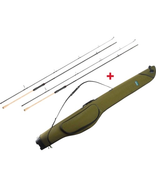 Fishing Rods ZFish: Karpinių meškerių ir dėklo komplektas ZFish Combo Sunfire Stalker, 3m/3LB, 2vnt