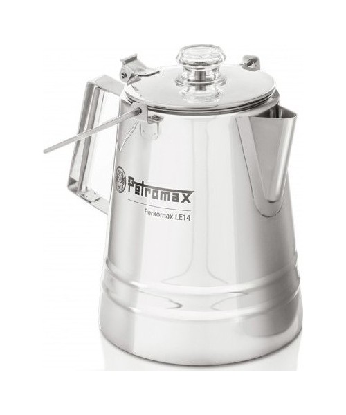 Indai Petromax: Nerūdijančio plieno arbatinukas Petromax Percolator, 4.2l