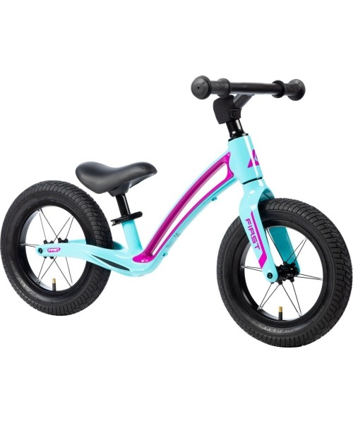 Balansiniai dviratukai ir triratukai : Balansinis dviratukas Karbon First blue-pink
