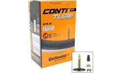 Aksesuarai bei priedai dviračiams : Dviračio kamera Continental, 26x1.75/2.50 (47/62-559) FV 42mm