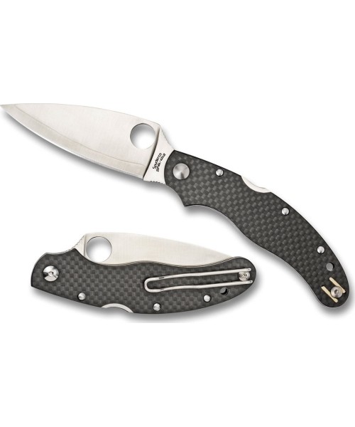 Hunting and Survival Knives Spyderco, Inc.: Folding Knife Spyderco C144CFPE Caly 3.5