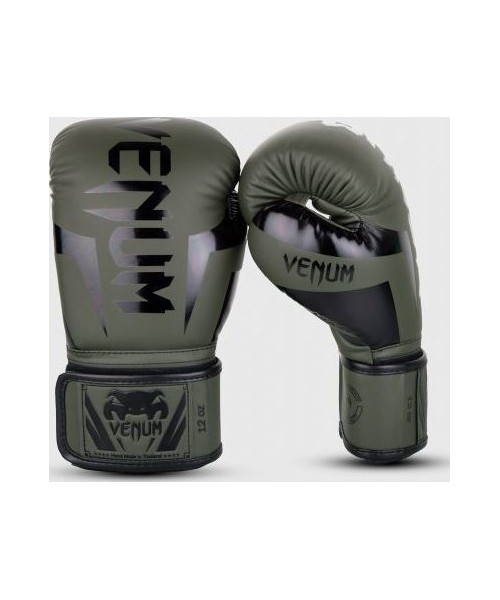 Boxing Gloves Venum: Bokso pirštinės Venum Elite - žalios/juodos