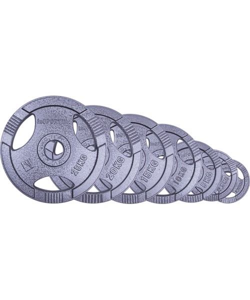 Steel Hamerton Plates inSPORTline: Svorių rinkinys 50mm inSPORTline Hamerton 2x1,25–25kg