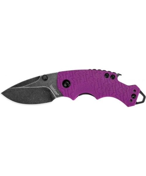 Medžiokliniai ir išgyvenimo peiliai : Sulankstomas peilis Kershaw Shuffle, violetinis