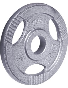 50 mm - Plieniniai svoriai inSPORTline: Plieninis svoris olimpiniam grifui 50mm inSPORTline Hamerton 5kg