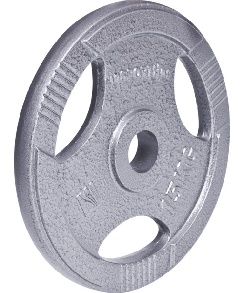 50 mm - Plieniniai svoriai inSPORTline: Plieninis svoris olimpiniam grifui 50mm inSPORTline Hamerton 15kg