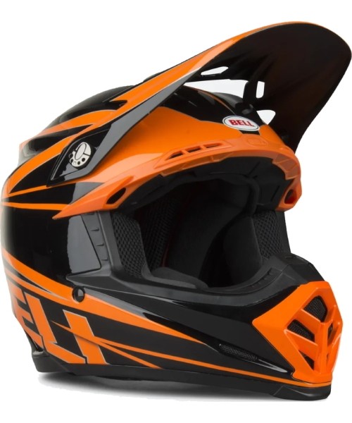 Motocross Helmets Bell: Motokroso šalmas BELL Moto-9 (Infrared Intake)