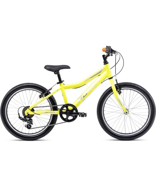 Vaikiški dviratukai ir triratukai Romet: Dviratis Romet Rambler 20 KID 1 2024 lemon-grey