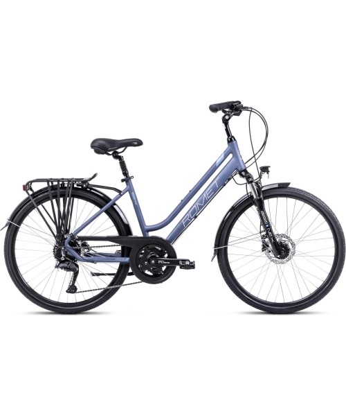 City Bikes Romet: Dviratis Romet Gazela 26 3 CS 2024 dark blue-bright blue