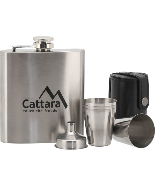 Canteens and Mugs Cattara: Gertuvė su 4 stikliukais Cattara 175 ml